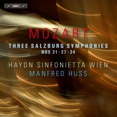 莫札特：三首薩爾茲堡交響曲 (曼弗列德．哈斯 / 指揮維也納海頓小交響樂團) Mozart – Three Salzburg Symphonies