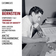 伯恩斯坦: 第一號交響曲(耶利米)/第二號交響曲(焦慮的年代) 林伯格 指揮 (挪威)北極愛樂管弦樂團	Christian Lindberg, Arctic Philharmonic /  Bernstein – Symphonies Nos 1 & 2