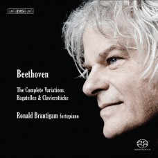 貝多芬: 鋼琴變奏曲及小品全集(6CD) 羅納德．布勞提岡 古鋼琴	Ronald Brautigam / Beethoven – The Complete Piano Variations & Bagatelles, etc.