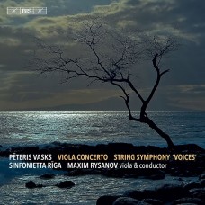 法斯克斯 :中提琴協奏曲/弦樂交響曲(聲音) 瑞沙諾夫 中提琴/指揮 雷加小交響樂團	Maxim Rysanov / Peteris Vasks – Viola Concerto & 'Voices'