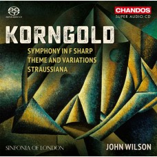 康果爾德: 升F大調交響曲/主題與變奏  威爾森 指揮 倫敦市立交響樂團 	Sinfonia of London, John Wilson / Korngold: Symphony in F sharp