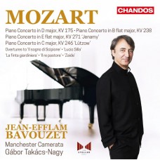 莫札特: 鋼琴協奏曲第五集 第5,第6,第8號  尚-艾弗藍．巴佛傑 鋼琴	Jean-Efflam Bavouzet / Mozart: Piano Concertos, Vol. 5