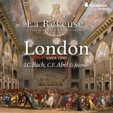 1760年左右的倫敦 巴哈/阿貝爾與朋友們作品集 夢想家樂團	Benjamin Perrot, La Reveuse / London Circa 1760: J.C. Bach, C.F. Abel & Friends