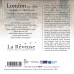 1760年左右的倫敦 巴哈/阿貝爾與朋友們作品集 夢想家樂團	Benjamin Perrot, La Reveuse / London Circa 1760: J.C. Bach, C.F. Abel & Friends
