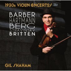 (2CD)1930年代小提琴協奏曲,第一集 吉爾.夏漢 小提琴 大衛.羅伯森 指揮 紐約愛樂管弦樂團	Gil Shaham / 1930s Violin Concertos, Vol. 1