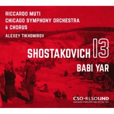 蕭士塔高維契: 第十三號交響曲(巴比雅) 提霍米羅夫 男低音 慕提 指揮  芝加哥交響樂團暨合唱團	Shostakovich: Symphony No. 13 'Babi Yar'