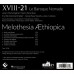 17世紀衣索比亞音樂 XVIII-21游牧巴洛克樂團 XVIII-21 Le Baroque Nomade / Melothesia Aethiopica (Evidence)