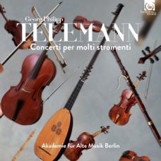 泰勒曼:協奏曲集 柏林古樂學會樂團 / Akademie für Alte Musik Berlin / Telemann: Concerti per multi stromenti