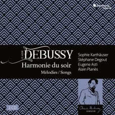 HMM902306.07 德布西: 和諧的夜晚 歌曲集 蘇菲.凱郝瑟 女高音 Sophie Karthauser / Debussy: Harmonie du soir (harmonia mundi)