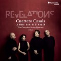 貝多芬: 弦樂四重奏全集(2) (啟示錄) 卡薩爾斯四重奏	Cuarteto Casals / Beethoven: Complete String Quartets vol.2 'Revelations' op.18 no.2 / op.59 nos. 2 & 3 / opp. 74 & 132