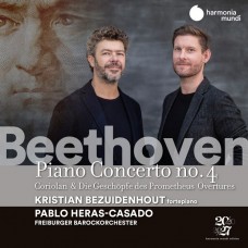 貝多芬:第四號鋼琴協奏曲 貝薩伊登豪 古鋼琴 艾拉斯-卡薩多 指揮	Kristian Bezuidenhout, Pablo Heras-Casado / Beethoven: Piano Concerto No. 4 & 2 Overtures