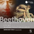 貝多芬:第一,二號交響曲 伯恩哈德福克 指揮 柏林古樂學會樂團	Akademie fur Alte Musik Berlin, Bernhard Forck / Beethoven: Symphonies Nos. 1 & 2 / CPE Bach: Symphonies Wq 175 & 183/4