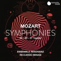 莫札特:第39,40,41號(朱彼得)交響曲 黎卡多．米納西 指揮 共鳴合奏團	Riccardo Minasi, Ensemble Resonanz / Mozart: Symphonies Nos. 39, 40 & 41 'Jupiter'
