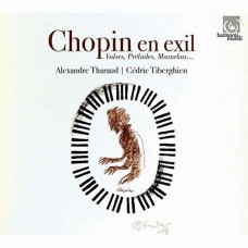 流亡的蕭邦(華爾滋.馬祖卡.前奏曲等)  塞德利克．提貝岡/亞歷山大.薩洛 鋼琴	Tiberghien / Tharaud / Chopin in Exile 