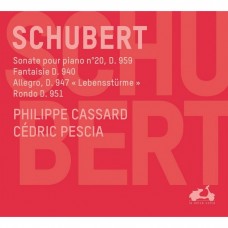 舒伯特:鋼琴奏鳴曲第20號,D959/幻想曲,D940,鋼琴雙重奏 菲利浦・卡薩德 鋼琴 / Philippe Cassard & Cedric Pescia / Schubert - Sonata No. 20, D959 + Piano Duets