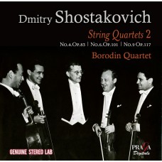 蕭士塔高維契:弦樂四重奏第二集 鮑羅定弦樂四重奏 / Quatuor Borodine / Shostakovitch / String Quartets II