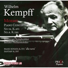 莫札特:第9.24號鋼琴協奏曲 威廉肯普夫 鋼琴  / Wilhelm Kempff Plays Mozart