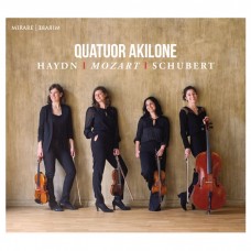 海頓/莫札特/舒伯特: 弦樂四重奏 阿基隆四重奏	Quatuor Akilone / Haydn, Mozart, Schubert: String Quartets