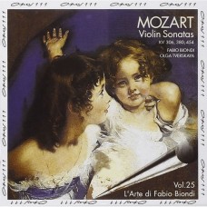 (絕版) 莫札特：小提琴奏鳴曲 / Mozart:Violin Sonatas．Biondi．Tverskaya