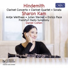 亨德密特: 單簧管協奏曲 莎朗·卡姆 單簧管 丹尼爾·柯罕 指揮 法蘭克福廣播交響樂團	Sharon Kam, Daniel Cohen / Hindemith: Clarinet Concerto