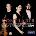 對比(單簧管三重奏) 莎朗·卡姆 單簧管 奧里·卡姆 中提琴 馬坦.波瑞特 鋼琴	Sharon Kam, Ori Kam / Contrast - Mozart Schumann Brahms Bartok Rechtman