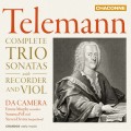 泰勒曼:直笛與中提琴的三重奏鳴曲全集 室內樂合奏團(Da Camera) / Da Camera / Telemann: Complete Trio Sonatas