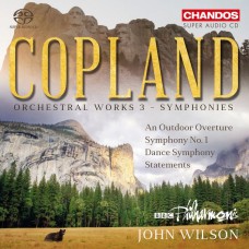 柯普蘭: 管弦作品第三集 第一號交響曲/交響舞曲/(戶外)序曲 約翰．威爾森 指揮 BBC愛樂管弦樂團  / John Wilson / Copland: Orchestral Works Vol. 3 - Symphonies