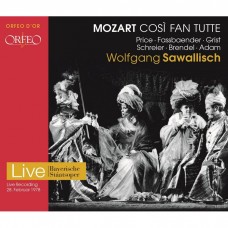 莫札特: 歌劇(女人皆如此) 沙瓦利許  指揮 巴伐利亞國家管弦樂團與國家歌劇院合唱團 / Wolfgang Sawallisch / Mozart: Così fan tutte