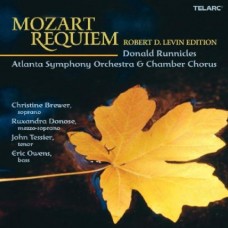 莫札特：安魂曲（羅伯．D．雷文改訂版）　Mozart：Requiem in D minor, K626 (D. Runnicles / Atlanta Symphony Orch. / Chamber Chourus)