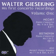 季雪金：首次協奏曲錄音(1)-莫札特&貝多芬 Walter Gieseking-His First Concerto Recordings