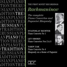 拉赫曼尼諾夫：鋼琴協奏曲-蘇俄時期首次錄音 The Russian Piano Tradition-Richter,Zak & Oborin-Rachmaninov