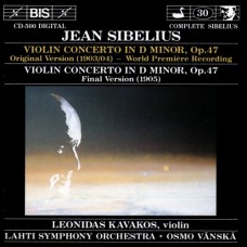 西貝流士：D小調小提琴協奏曲　Sibelius：Violin Concerto