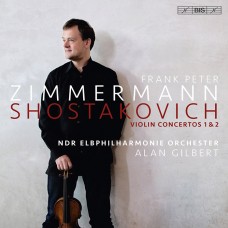 蕭士塔高維契：第一、二號小提琴協奏曲(齊瑪曼, 小提琴)　Shostakovich：Violin Concertos Nos 1 & 2 (Zimmermann, violin)
