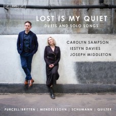 失去的是我的寧靜-獨唱及二重唱歌曲集 卡洛琳.桑普森 女高音 / 艾斯汀.戴維斯 假聲男高音 / Carolyn Sampson, Iestyn Davies / Lost Is My Quiet - Duet & Solo Songs