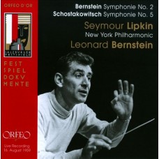 伯恩斯坦：第二號交響曲「焦慮年代」、蕭士塔高維契：第五號交響曲　Bernstein：Symphony No.2「Age of Anxiety」、Shostakovich：Symphony No.5