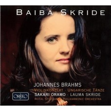 布拉姆斯：小提琴協奏曲、匈牙利舞曲　Brahms：Violin Concerto、Hungarian Dances (Baiba Skride 貝芭．絲凱德, 小提琴)