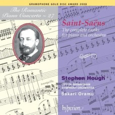 浪漫鋼琴協奏曲27 - 聖桑：鋼琴協奏曲全集 (史帝芬．賀夫, 鋼琴)　The Romantic Piano Concerto, Vol. 27 – Saint-Saëns (Stephen Hough, piano)