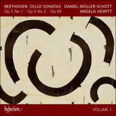 貝多芬：大提琴奏鳴曲第一集 (丹尼爾・穆勒–修特 / 安潔拉・休薇特)　Beethoven：Cello Sonatas Vol. 1 (Daniel Muller-Schott / Angela Hewitt)