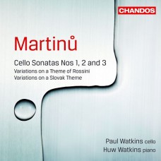 馬替努：大提琴奏鳴曲1-3號　Martinu：Cello Sonatas Nos. 1, 2 & 3