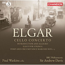 艾爾加：大提琴協奏曲、威風凜凜進行曲1-5號、序奏與快板、哀歌　Elgar：Cello Concerto, etc.