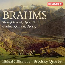布拉姆斯：弦樂四重奏、豎笛五重奏 (麥可．柯林斯, 布羅茲基四重奏)　Brahms：String Quartet、Clarinet Quintet (Brodsky Quartet / Michael Collins, clarinet)