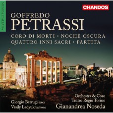 佩特拉西：四首聖歌、組曲、死者的合唱、暗夜 Goffredo Petrassi, Coro di morti, Quattro inni sacri, Partita, Noche oscura