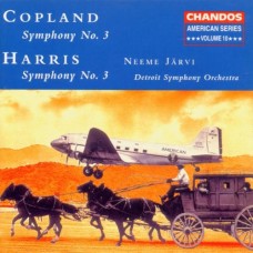 哈利斯、柯普蘭：第三號交響曲　Harris、Copland：Symphony No. 3 (Detroit Symphony Orchestra, Neeme Jarvi)