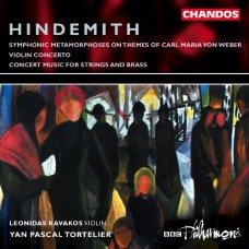 Hindemith：Violin Concerto etc.　亨德密特：為絃樂與銅管的音樂會作品、小提琴協奏曲、交響變形　