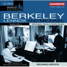 雷諾克斯．柏克萊：第4號交響曲｜麥可．柏克萊：大提琴協奏曲、塵世愉悅花園　The Berkeley Edition, Vol. 3L. Berkeley and M. Berkeley (Gerhardt 蓋哈特, 大提琴)
