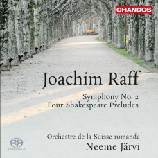 拉夫：第二號交響曲、四首莎士比亞前奏曲 (賈維 / 瑞士羅曼德管弦樂團)　Joachim Raff: Orchestral Works Vol. 1 (Neeme Järvi, Orchestre de la Suisse romande)