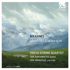 布拉姆斯：豎笛五重奏Op.115、鋼琴五重奏Op.34　Brahms：Quintets Op.34 & Op.115
