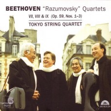 貝多芬：拉茲莫夫斯基弦樂四重奏第7～9號 (作品59第1-3號)　Beethoven : Razumovsky Quartets