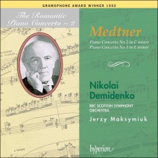 浪漫鋼琴協奏曲02 - 梅特納：第2、3號鋼琴協奏曲　The Romantic Piano Concerto 2 - Medtner: Piano Concertos 2 & 3 (N. Demidenko, piano / BBC Scottish Symphony / J. Maksymiuk)