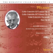 浪漫大提琴協奏曲第04集 - 普菲茲納：大提琴協奏曲　The Romantic Cello Concerto 4 - Pfitzner: Cello Concertos (Gerhardt 蓋哈特, 大提琴)